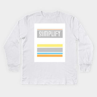 Simplify Kids Long Sleeve T-Shirt